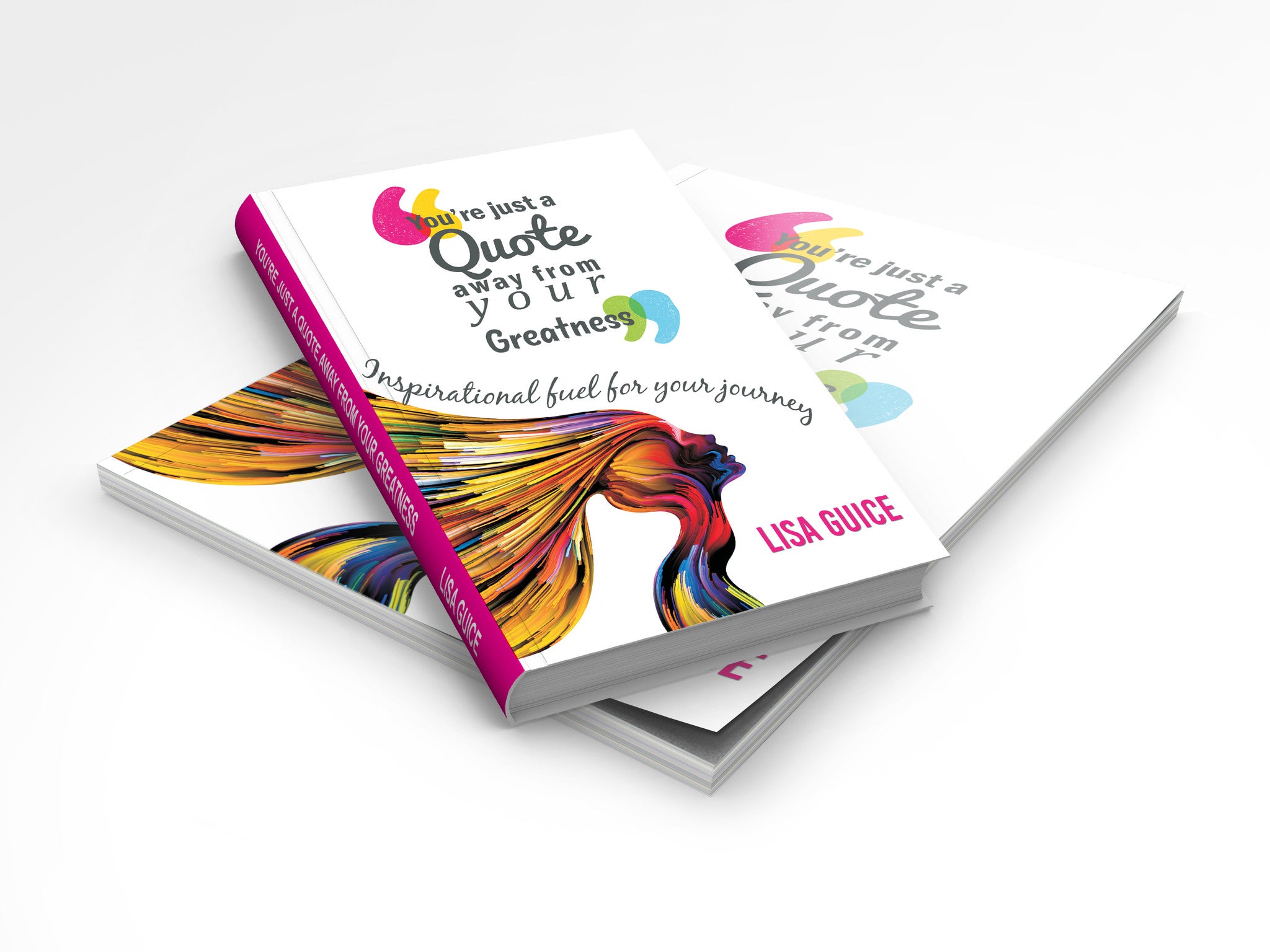 **SOLD OUT**"You're just a Quote away from your Greatness" (Book & Journal Bundle)