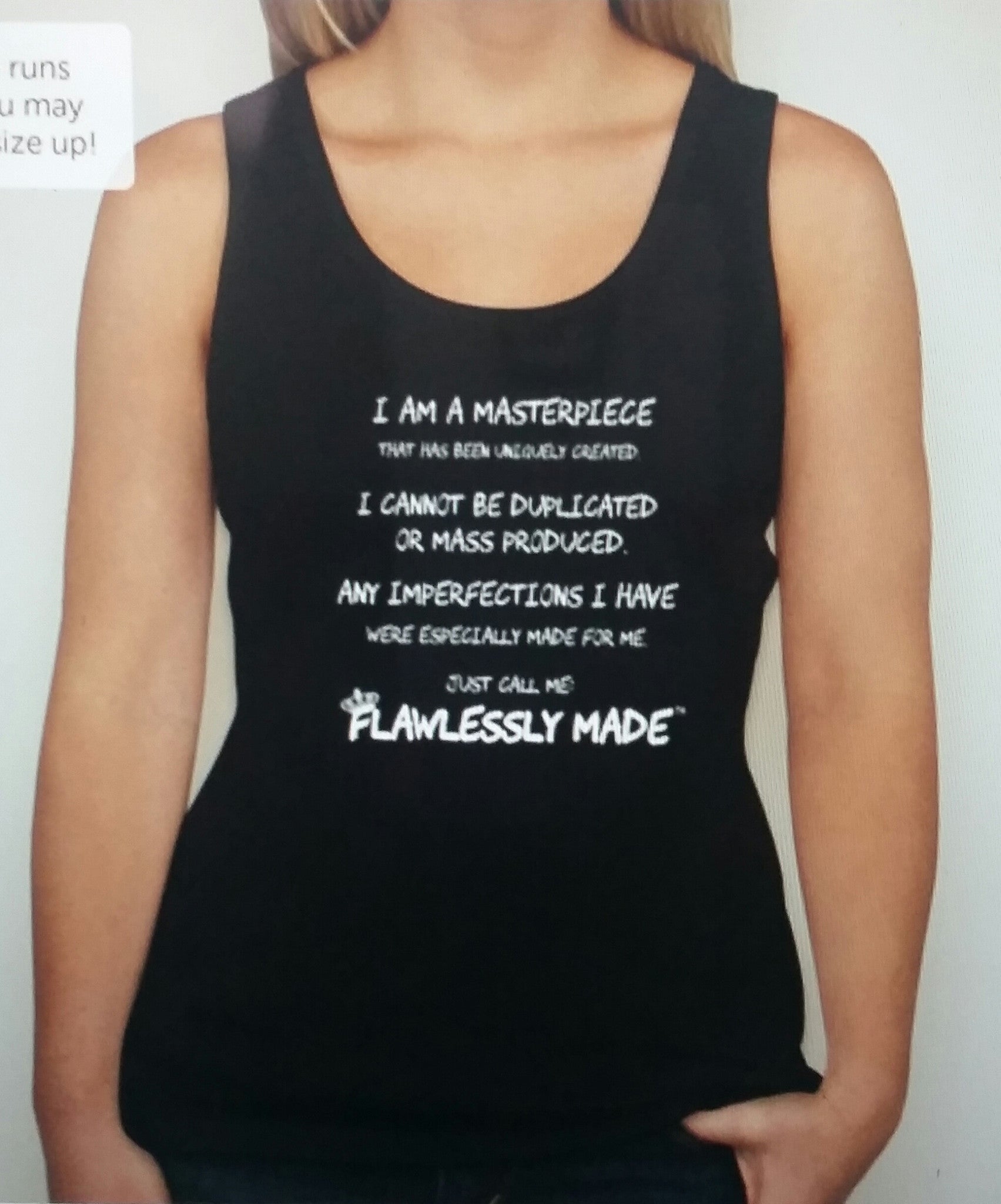 (SOLD OUT) I Am Flawlessly Made™ Masterpiece Tank